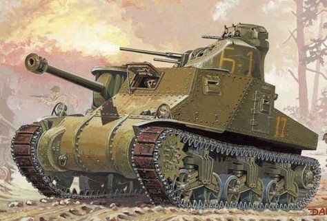 Mirage Hobby 72806 Medium Tank M3 Kursk Battle 1943 1/72