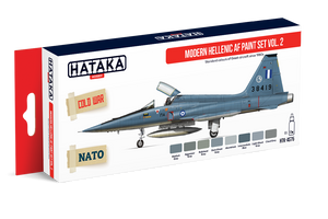Hataka HTK-AS75 Modern Hellenic AF paint set vol. 2 8x17ml