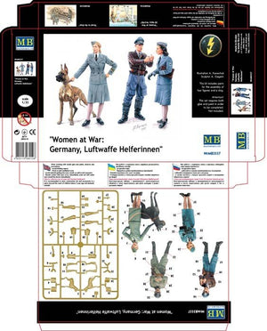 Master Box 3557 Women at war - Luftwaffe Helferinnen 1/35 – image 4