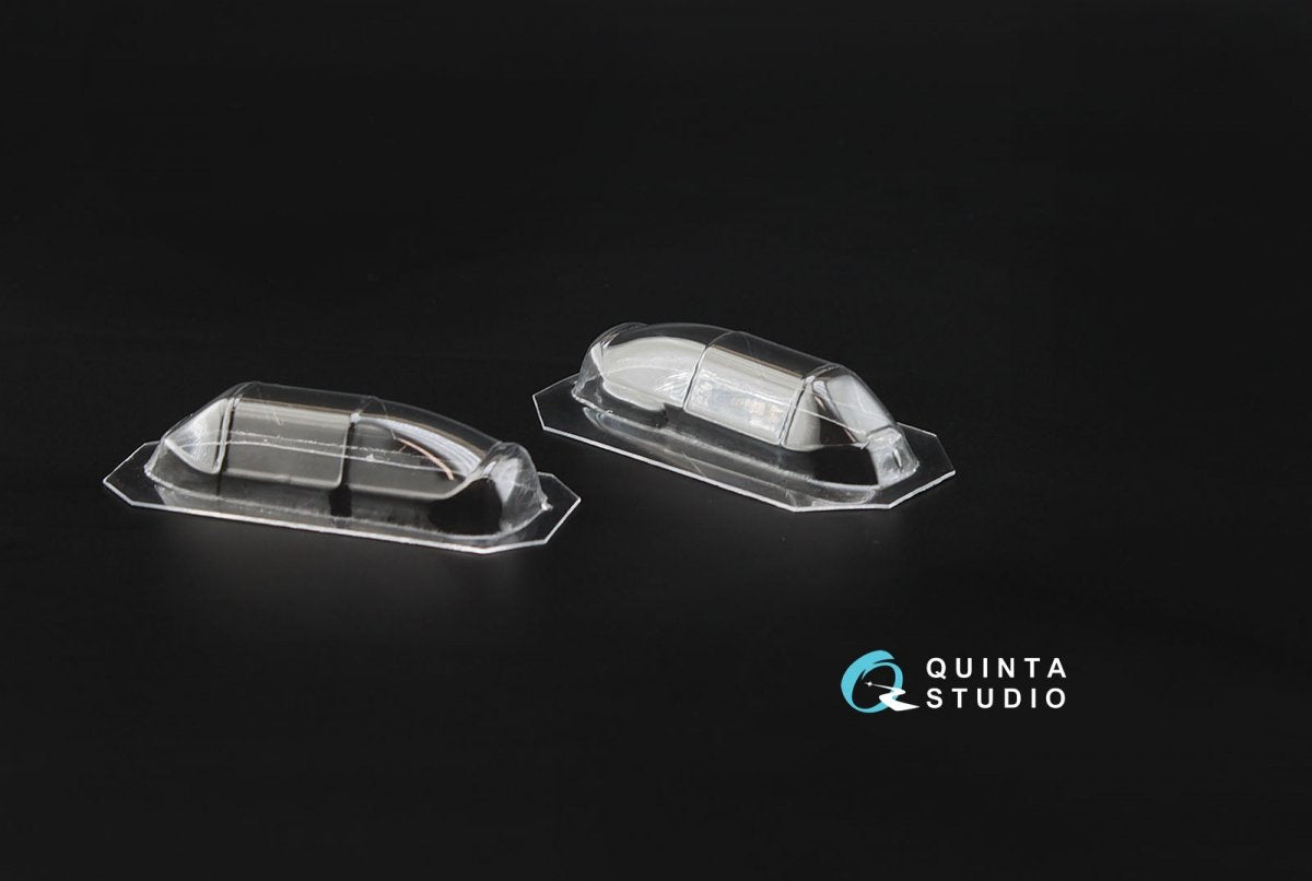 Quinta Studio QC48001-S Yak-3 vacuformed clear canopy 1 pcs (for 4814 Zvezda kit) 1/48 – image 4