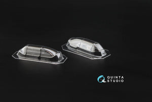 Quinta Studio QC48001-S Yak-3 vacuformed clear canopy 1 pcs (for 4814 Zvezda kit) 1/48 – image 4