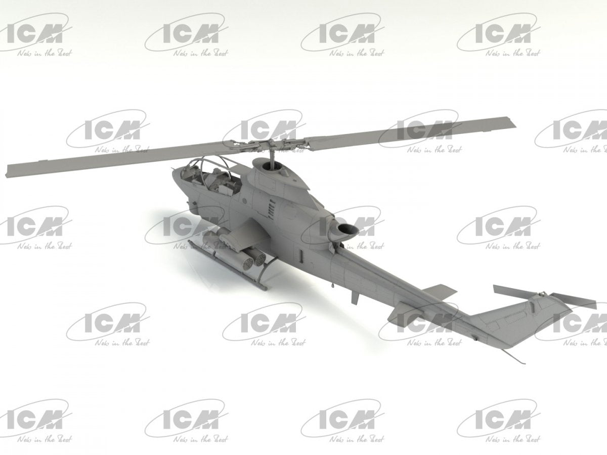 ICM 53031 AH-1G Cobra (late production) US Attack Helicopter 1/35 – image 4