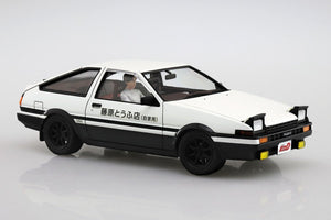 Aoshima 05954 Fujiwara Takumi AE86 Trueno (Project-D Ver.) with Figure 1/24 – immagine 2