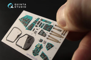 Quinta Studio QD72006 Mi-24V 3D-Printed &amp;amp; colored Interior on decal paper (for Zvezda kit) 1/72 – Bild 3