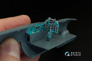 Quinta Studio QD48002 Yak-1 (early production) 3D-Printed &amp;amp; colored Interior on decal paper (for all kits) 1/48 – Bild 5
