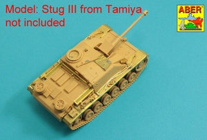 Aber 48A31 Grilles for Pz.Kpfw. III &amp;amp; Stug III Fit to Tamiya models: 32540; 32524; 32525; 32543; 1/48 – Bild 12
