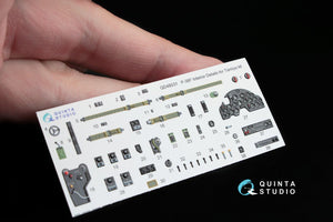 Quinta Studio QD48031 P-38F 3D-Printed &amp;amp; colored Interior on decal paper (for Tamiya kit) 1/48 – Bild 4