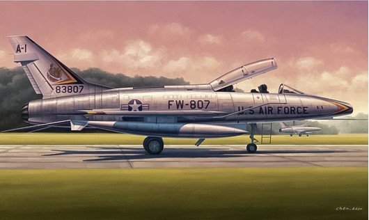 Trumpeter 02840 F-100F Super Saber (1/48)