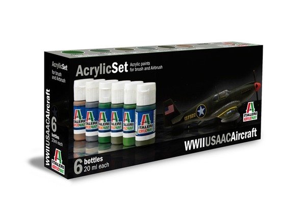 Italeri 438AP USAAC Aircraft (1926-1941) Acrylic Set