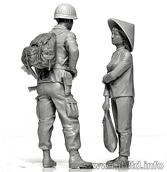 Master Box 3599 US Marines &amp;quot;Patrolling&amp;quot; (Vietnam War series) 1/35 – image 12
