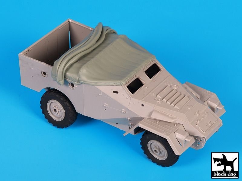 Black Dog T35134 BTR 40 rolled canvas 1/35 – image 5