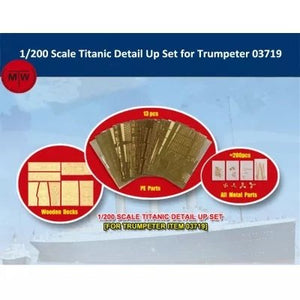 I Love Kit 66600 Titanic Detail Up Set Trumpeter 03719 1/200 – image 2
