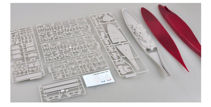 Trumpeter 05705 US Battleship BB-63 Missouri 1991 Modern 1/700 – image 4