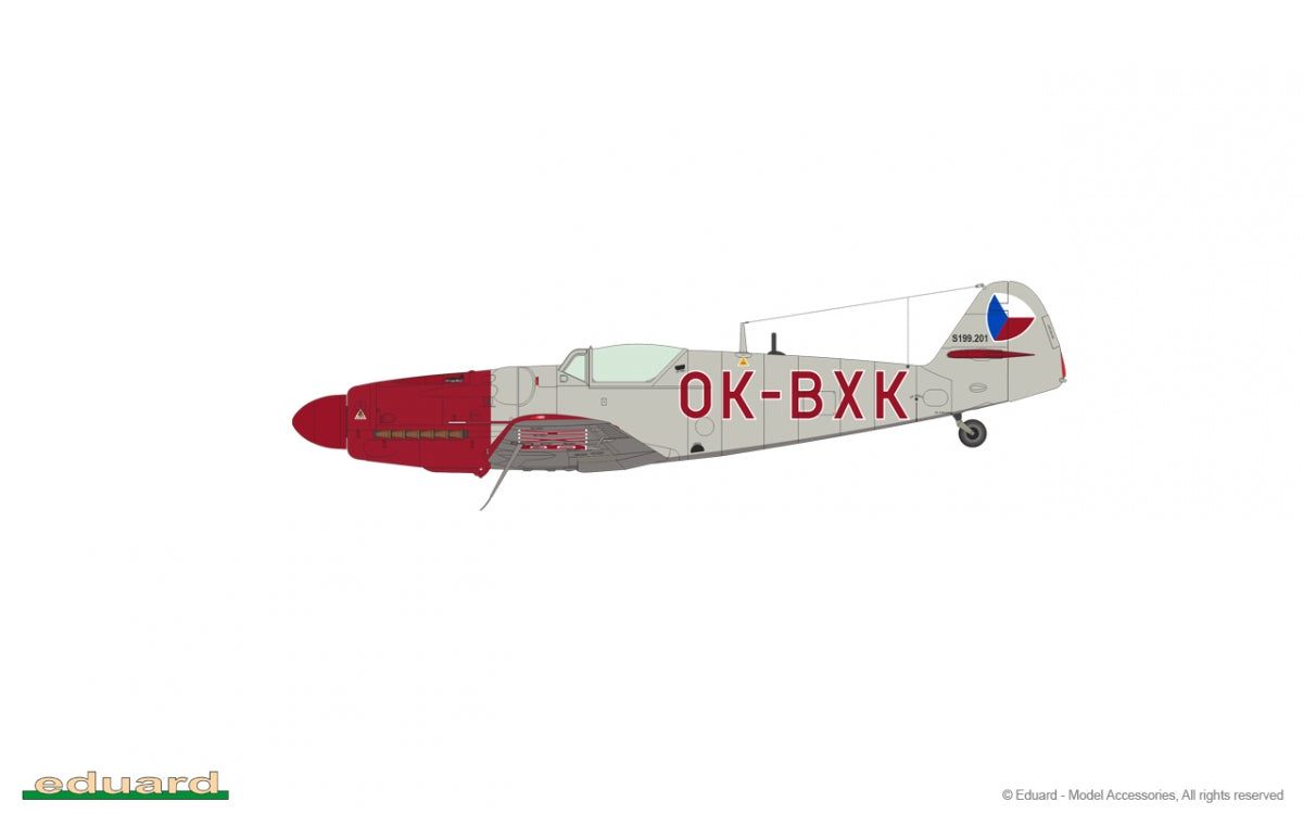 Eduard 7471 Avia S-199 bubble canopy 1/72 – Bild 12