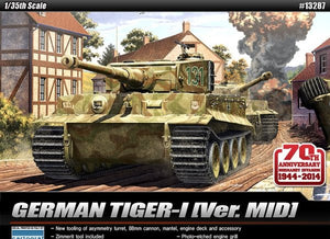 Academy 13287 GERMAN TIGER I Ver. MID 1/35