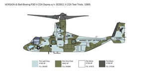 Italeri 1463 V-22A Osprey 1/72 – zdjęcie 6