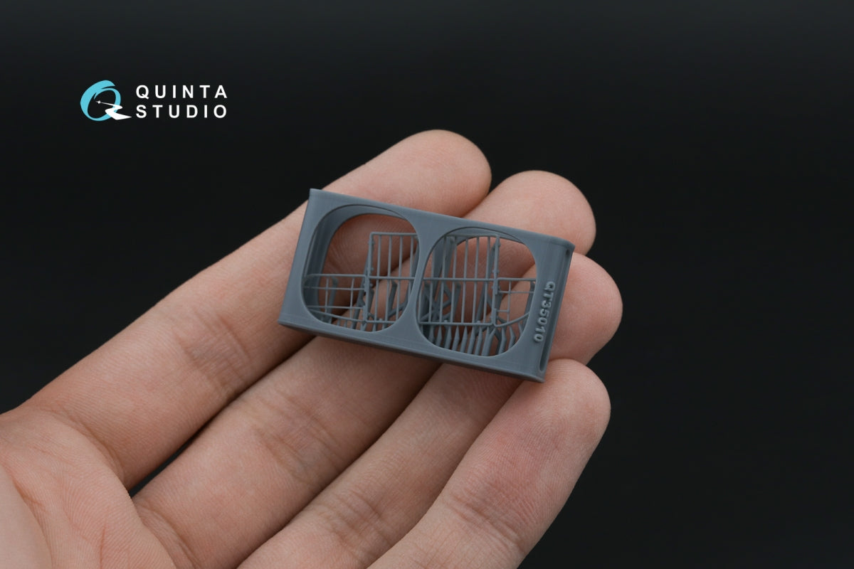 Quinta Studio QT35010 Dodge WC-54 front grille (Zvezda) 1/35 – Bild 2
