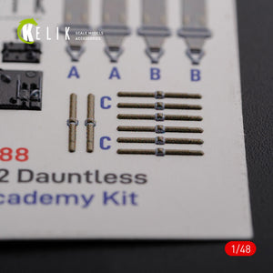 KELIK K48088 SBD-2 Dauntless interior 3D decals for Academy kit 1/48 – image 5