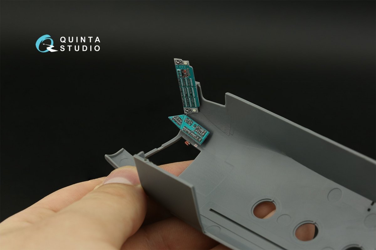 Quinta Studio QD48380 Mi-8MT 3D-Printed &amp;amp; colored Interior on decal paper (AMK) 1/48 – image 11