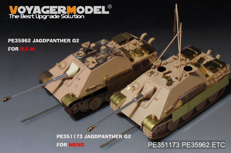 Voyager Model PE351173 WWII Sd.Kfz.173 Jagdpanther G2 Version Basic Upgrade set（For MENG TS-047）1/35 – image 5