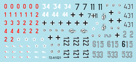 Star Decals 72-A1021 German tanks in Italy # 1. Sicilly 1943 1/72 – image 3