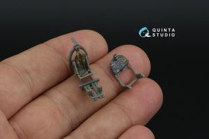 Quinta Studio QD72226 Spitfire Mk.Iа 3D-Printed &amp; coloured Interior on decal paper (Airfix) 1/72
