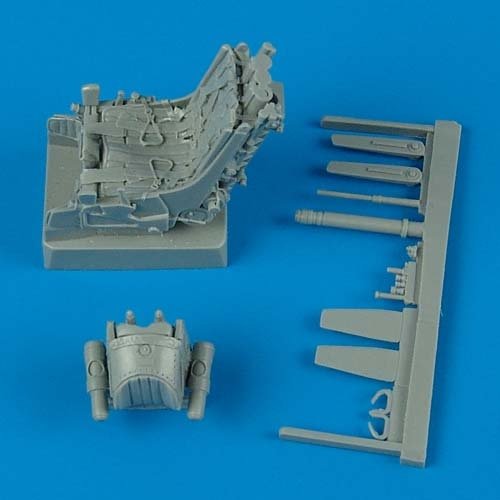 Siège éjectable Quickboost QB32050 MiG-29A avec ceintures de sécurité, échelle 1/32