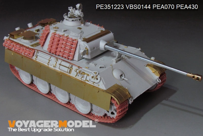 Voyager Model PE351223 WWII German Panther G Late ver.Basic For MENG TS-054 1/35 – immagine 8