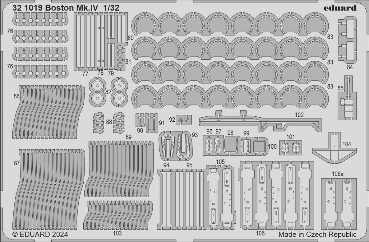 Eduard BIG33162 Boston Mk. IV HONG KONG MODELS 1/32 – obrázek 5