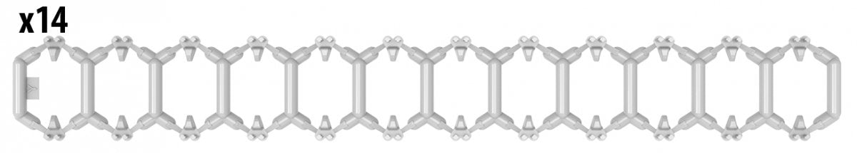 MiniArt 35323 WE210 WORKABLE TRACK LINK SET 1/35 – image 2