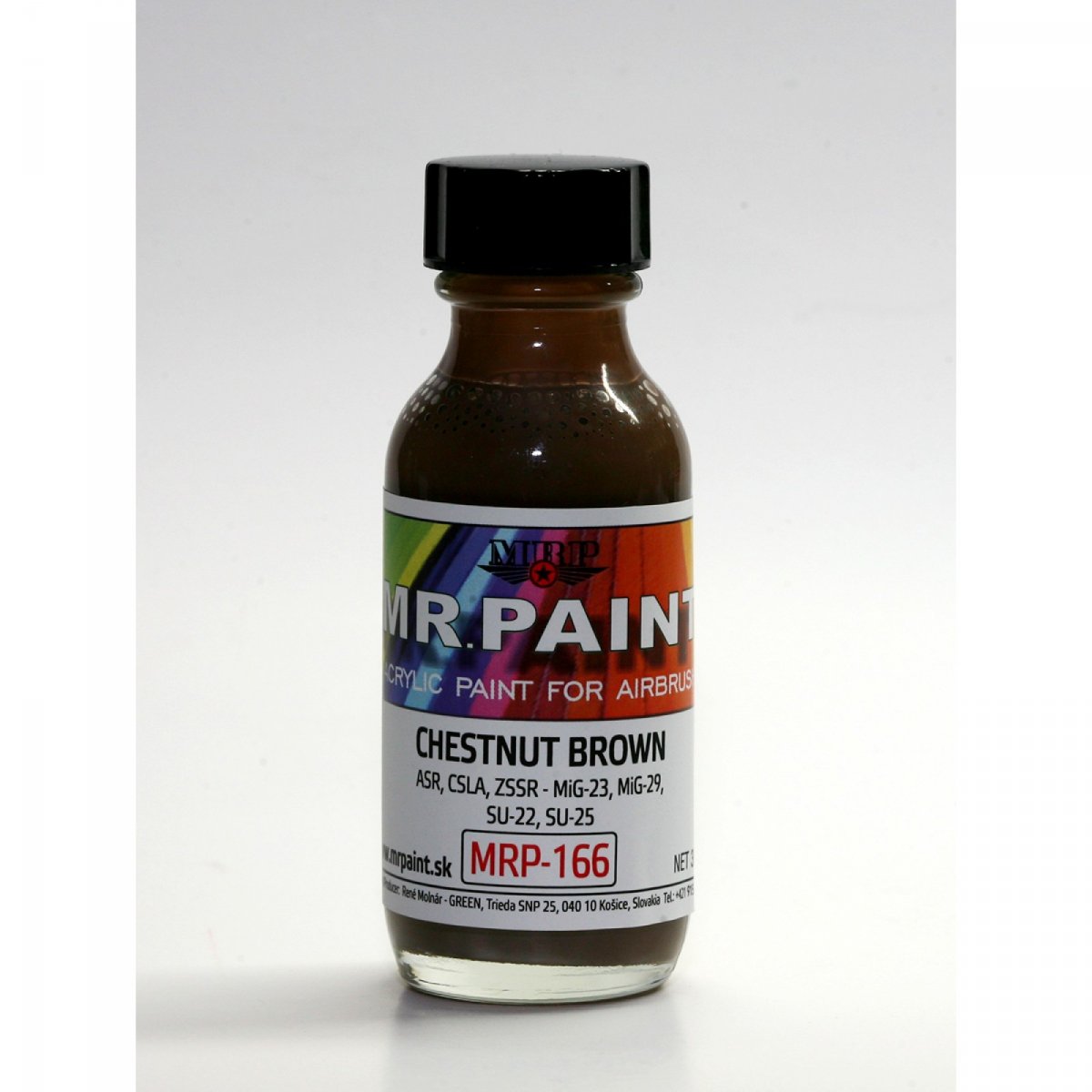 MR. Paint MRP-166 CHESTNUT BROWN 30ml – image 2