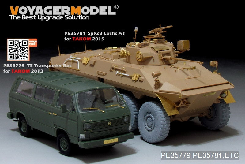 Voyager Model PE35779 Morden German T3 Transporter Bus For TAKOM 2013 1/35 – Bild 4
