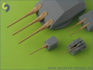 Master SM-350-058 Scharnhorst armament with blastbags - 28cm (9pcs), 15cm (12pcs), 10.5cm (14pcs) barrels – image 6