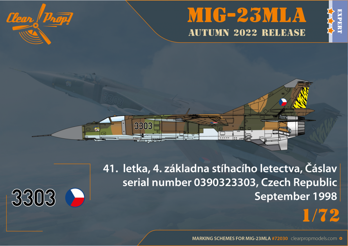 Clear Prop! CP72030 MiG-23MLA Flogger-G EXPERT KIT 1/72 – image 2