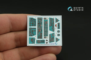Quinta Studio QDS-48339 Mi-8MT 3D-Printed &amp;amp; colored Interior on decal paper (Zvezda) (Small version) 1/48 – obrázek 3