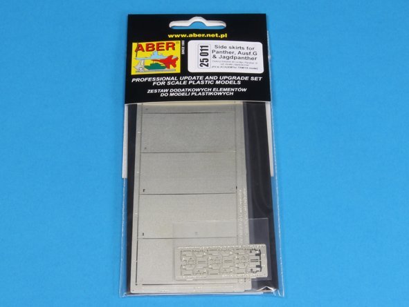 Aber 25011 Side skirts for Panther G/Jagdpanther 1/25 – image 6