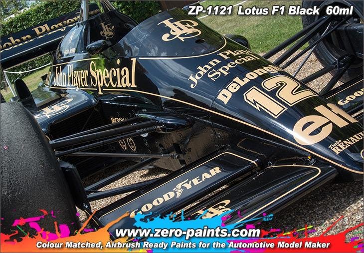 Zero Paints ZP-1121 Lotus F1 JPS Black 60ml – obrázek 2