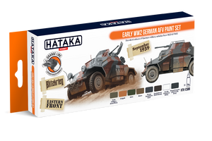 Hataka HTK-CS88 Early WW2 German AFV paint set 8x17ml