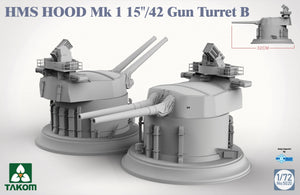 Takom 5020 HMS Hood 15&amp;quot;/42 Mk1 Gun Turret B 1 1/72 – Bild 2