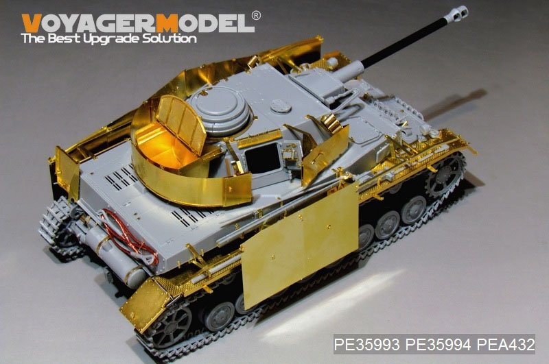 Voyager Model PE35993 WWII German Pz.Kpfw.IV Ausf.G（LateProduction）Basic For Border 35001 1/35 – image 10