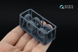 Quinta Studio QT43001 UAZ-469 Family tire set (Zvezda) 1/43 – image 4