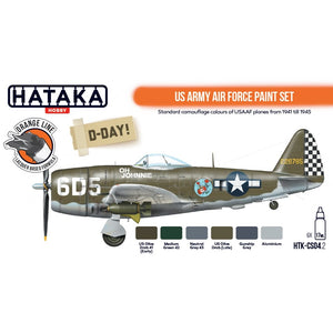 Hataka HTK-CS04.2 US Army Air Force paint set (6x17ml) – Bild 3