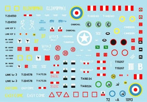 Star Decals 72-A1093 British Shermans in Italy. Sherman Mk IIA (76mm), Sherman Mk III, Sherman MK III DD. 1/72 – immagine 2