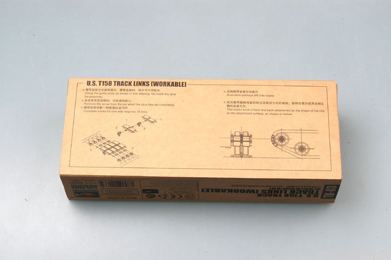 Trumpeter 02033 US T158 track for M1A1/M1A1HA/M1A2 (1/35) – image 2