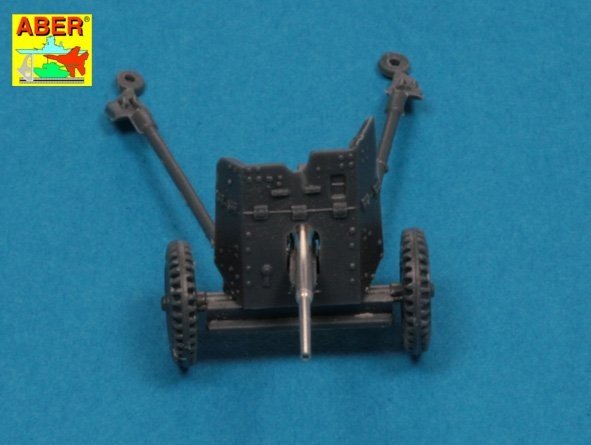 Aber 72L-57 Lufa 37mm do niemieckiej armaty p/p Pak 35/36 – wczesna / German 37mm Barrel for Pak 35/36 Early 1/72 – zdjęcie 7