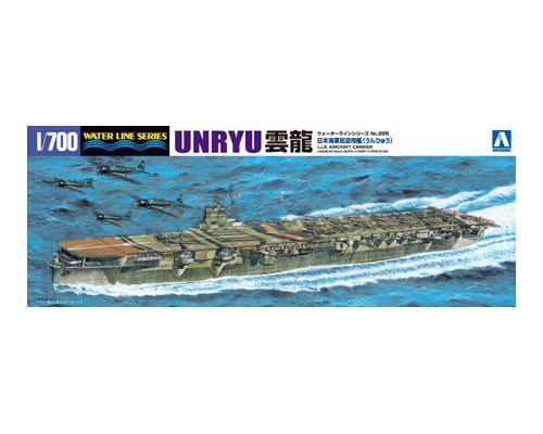 Aoshima 00099 IJN Aircraft Carrier Unryu 1/700