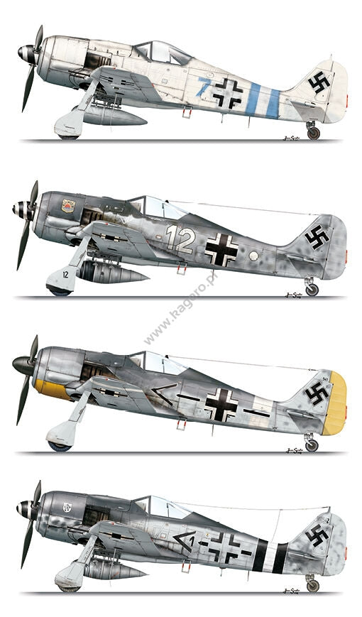 Kagero 15035 Fw 190s over Europe Part I (decals) EN/PL – Bild 8