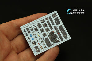 Quinta Studio QD48386 BF 110G 3D-Printed &amp;amp; colored Interior on decal paper (Eduard) 1/48 – image 4