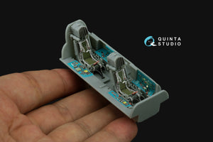 Quinta Studio QD48504 MiG-31B 3D-Printed &amp;amp; colored Interior on decal paper (Hobby Boss) 1/48 – obrázek 10
