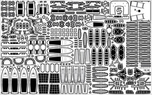 Pontos 35022F1 BISMARCK 1941 Detail Up Set 1/350 – image 23